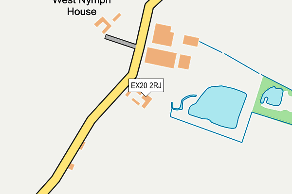 EX20 2RJ map - OS OpenMap – Local (Ordnance Survey) EX20 2RJ map - OS OpenMap – Local (Ordnance Survey)