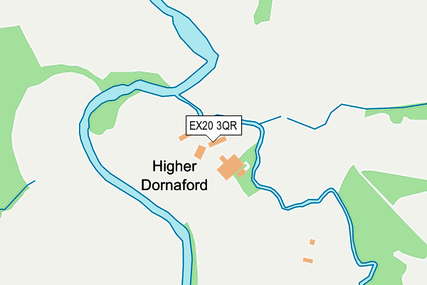 EX20 3QR map - OS OpenMap – Local (Ordnance Survey) EX20 3QR map - OS OpenMap – Local (Ordnance Survey)