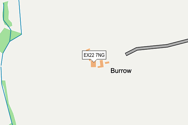 EX22 7NG map - OS OpenMap – Local (Ordnance Survey) EX22 7NG map - OS OpenMap – Local (Ordnance Survey)