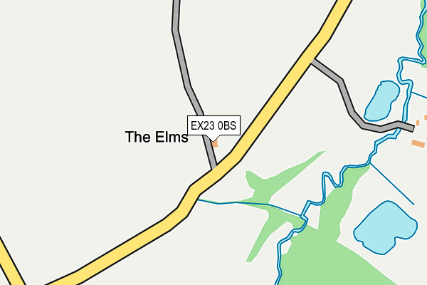 EX23 0BS map - OS OpenMap – Local (Ordnance Survey) EX23 0BS map - OS OpenMap – Local (Ordnance Survey)