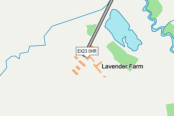 EX23 0HR map - OS OpenMap – Local (Ordnance Survey) EX23 0HR map - OS OpenMap – Local (Ordnance Survey)