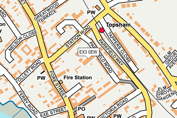 EX3 0EW map - OS OpenMap – Local (Ordnance Survey) EX3 0EW map - OS OpenMap – Local (Ordnance Survey)