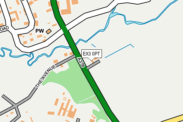 EX3 0PT map - OS OpenMap – Local (Ordnance Survey) EX3 0PT map - OS OpenMap – Local (Ordnance Survey)