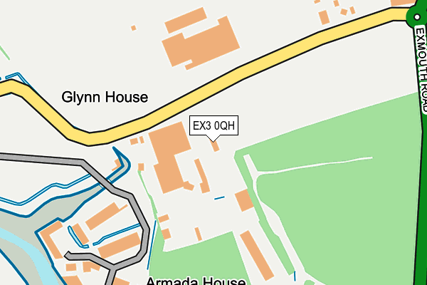 EX3 0QH map - OS OpenMap – Local (Ordnance Survey) EX3 0QH map - OS OpenMap – Local (Ordnance Survey)