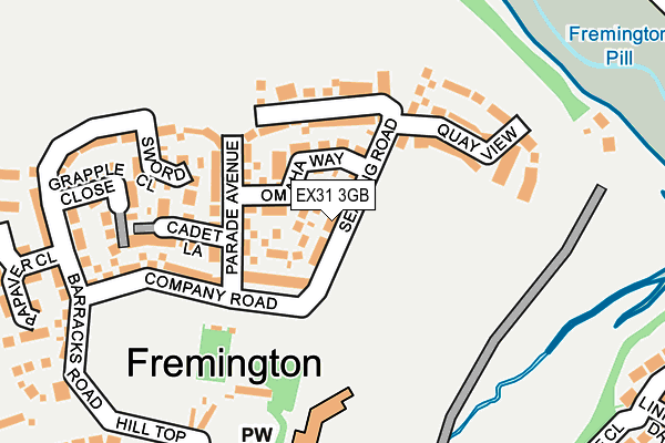 EX31 3GB map - OS OpenMap – Local (Ordnance Survey) EX31 3GB map - OS OpenMap – Local (Ordnance Survey)