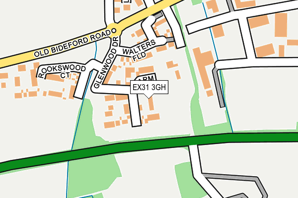 EX31 3GH map - OS OpenMap – Local (Ordnance Survey) EX31 3GH map - OS OpenMap – Local (Ordnance Survey)
