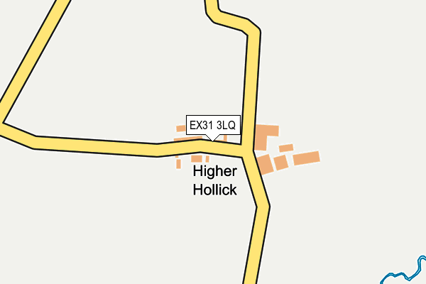 EX31 3LQ map - OS OpenMap – Local (Ordnance Survey) EX31 3LQ map - OS OpenMap – Local (Ordnance Survey)