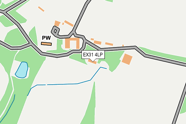 EX31 4LP map - OS OpenMap – Local (Ordnance Survey) EX31 4LP map - OS OpenMap – Local (Ordnance Survey)