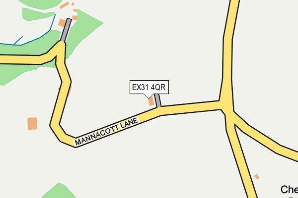 EX31 4QR map - OS OpenMap – Local (Ordnance Survey) EX31 4QR map - OS OpenMap – Local (Ordnance Survey)