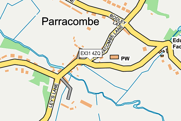 EX31 4ZQ map - OS OpenMap – Local (Ordnance Survey) EX31 4ZQ map - OS OpenMap – Local (Ordnance Survey)