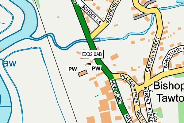 EX32 0AB map - OS OpenMap – Local (Ordnance Survey) EX32 0AB map - OS OpenMap – Local (Ordnance Survey)