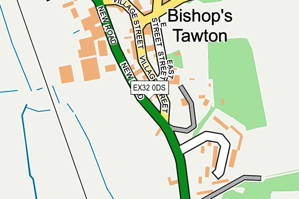 EX32 0DS map - OS OpenMap – Local (Ordnance Survey) EX32 0DS map - OS OpenMap – Local (Ordnance Survey)