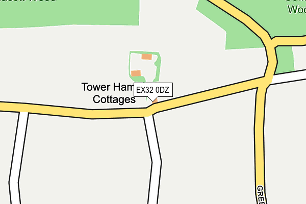 EX32 0DZ map - OS OpenMap – Local (Ordnance Survey) EX32 0DZ map - OS OpenMap – Local (Ordnance Survey)