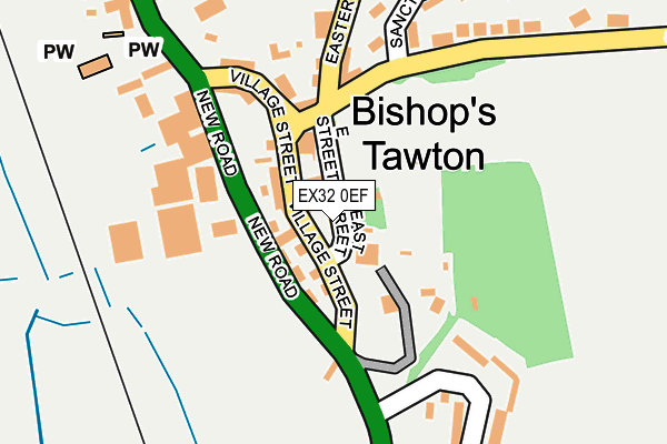EX32 0EF map - OS OpenMap – Local (Ordnance Survey) EX32 0EF map - OS OpenMap – Local (Ordnance Survey)
