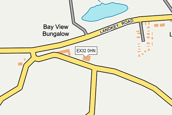 EX32 0HN map - OS OpenMap – Local (Ordnance Survey) EX32 0HN map - OS OpenMap – Local (Ordnance Survey)