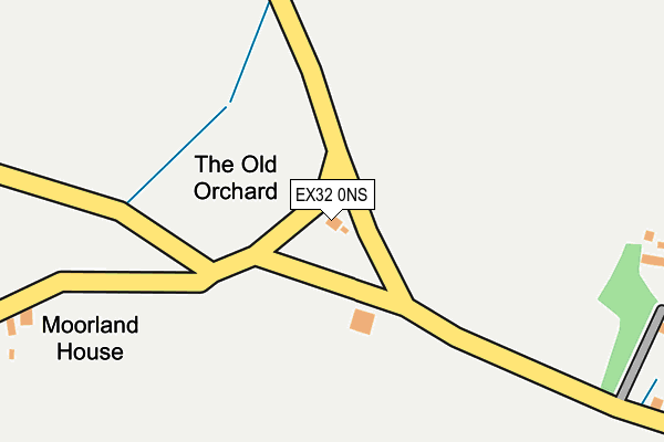 EX32 0NS map - OS OpenMap – Local (Ordnance Survey) EX32 0NS map - OS OpenMap – Local (Ordnance Survey)