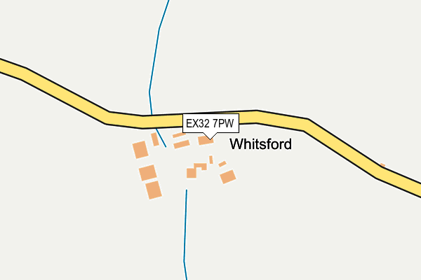 EX32 7PW map - OS OpenMap – Local (Ordnance Survey) EX32 7PW map - OS OpenMap – Local (Ordnance Survey)