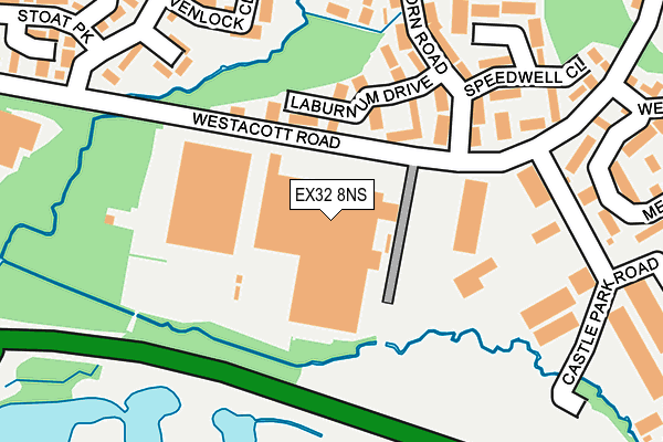 EX32 8NS map - OS OpenMap – Local (Ordnance Survey) EX32 8NS map - OS OpenMap – Local (Ordnance Survey)