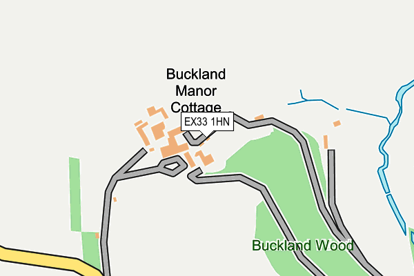 EX33 1HN map - OS OpenMap – Local (Ordnance Survey) EX33 1HN map - OS OpenMap – Local (Ordnance Survey)