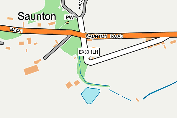 EX33 1LH map - OS OpenMap – Local (Ordnance Survey) EX33 1LH map - OS OpenMap – Local (Ordnance Survey)