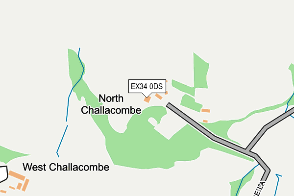 EX34 0DS map - OS OpenMap – Local (Ordnance Survey) EX34 0DS map - OS OpenMap – Local (Ordnance Survey)