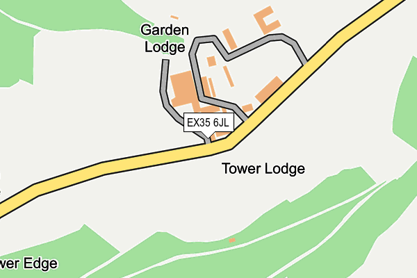 EX35 6JL map - OS OpenMap – Local (Ordnance Survey) EX35 6JL map - OS OpenMap – Local (Ordnance Survey)