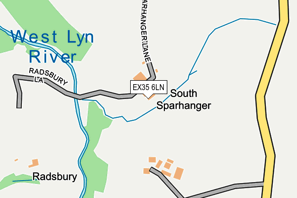 EX35 6LN map - OS OpenMap – Local (Ordnance Survey) EX35 6LN map - OS OpenMap – Local (Ordnance Survey)