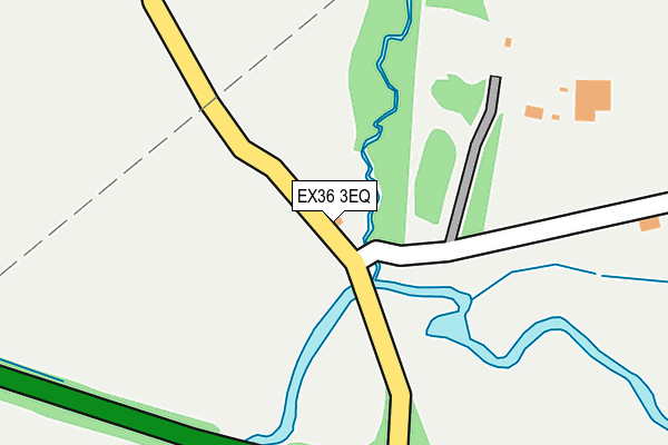 EX36 3EQ map - OS OpenMap – Local (Ordnance Survey) EX36 3EQ map - OS OpenMap – Local (Ordnance Survey)
