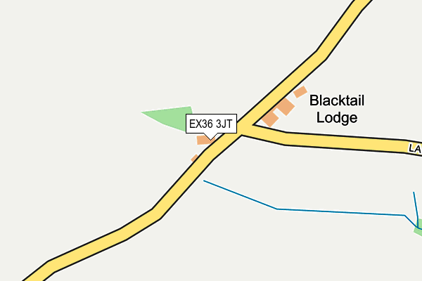 EX36 3JT map - OS OpenMap – Local (Ordnance Survey) EX36 3JT map - OS OpenMap – Local (Ordnance Survey)