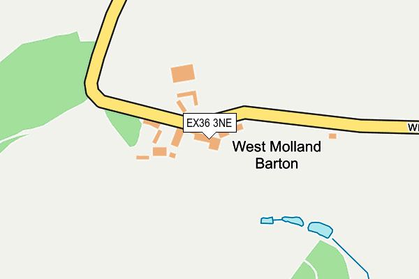 EX36 3NE map - OS OpenMap – Local (Ordnance Survey) EX36 3NE map - OS OpenMap – Local (Ordnance Survey)