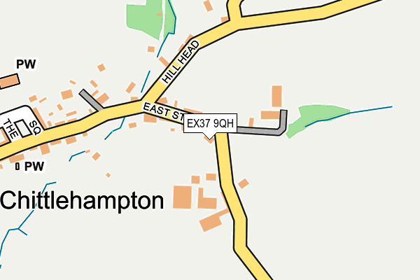 EX37 9QH map - OS OpenMap – Local (Ordnance Survey) EX37 9QH map - OS OpenMap – Local (Ordnance Survey)