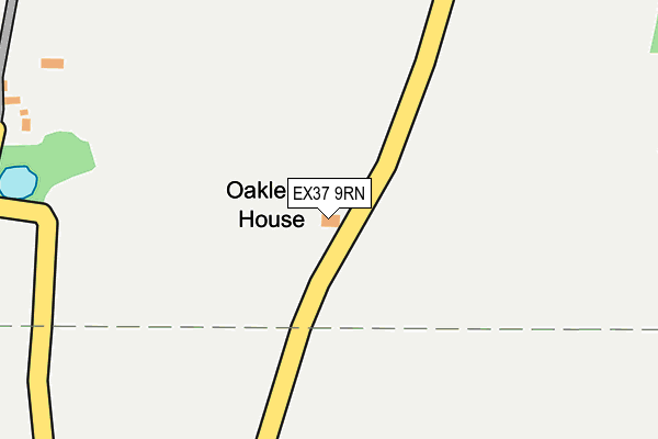 EX37 9RN map - OS OpenMap – Local (Ordnance Survey) EX37 9RN map - OS OpenMap – Local (Ordnance Survey)