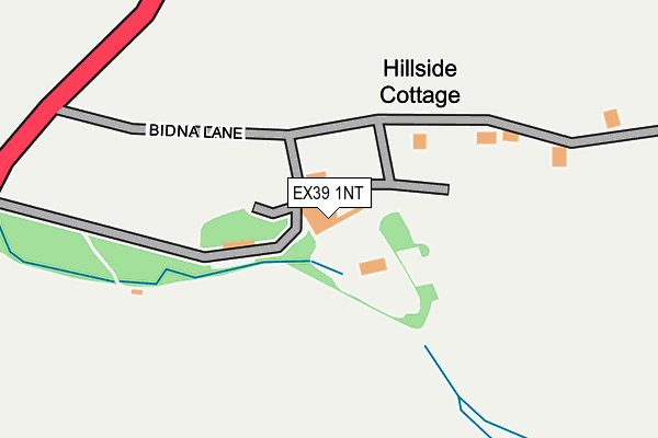 EX39 1NT map - OS OpenMap – Local (Ordnance Survey) EX39 1NT map - OS OpenMap – Local (Ordnance Survey)