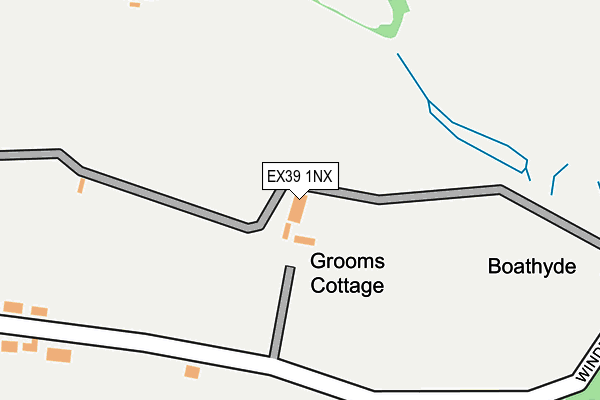 EX39 1NX map - OS OpenMap – Local (Ordnance Survey) EX39 1NX map - OS OpenMap – Local (Ordnance Survey)