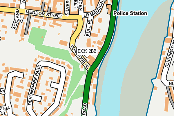 EX39 2BB map - OS OpenMap – Local (Ordnance Survey) EX39 2BB map - OS OpenMap – Local (Ordnance Survey)