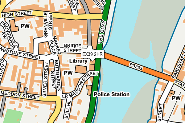 EX39 2HR map - OS OpenMap – Local (Ordnance Survey) EX39 2HR map - OS OpenMap – Local (Ordnance Survey)
