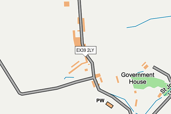 EX39 2LY map - OS OpenMap – Local (Ordnance Survey) EX39 2LY map - OS OpenMap – Local (Ordnance Survey)