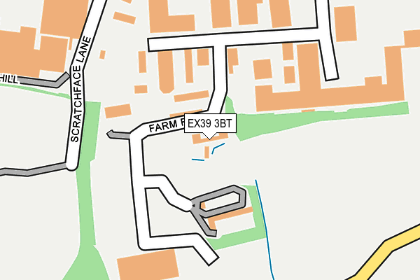 EX39 3BT map - OS OpenMap – Local (Ordnance Survey) EX39 3BT map - OS OpenMap – Local (Ordnance Survey)