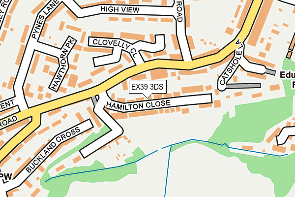 EX39 3DS map - OS OpenMap – Local (Ordnance Survey) EX39 3DS map - OS OpenMap – Local (Ordnance Survey)
