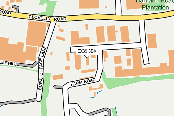 EX39 3DX map - OS OpenMap – Local (Ordnance Survey) EX39 3DX map - OS OpenMap – Local (Ordnance Survey)