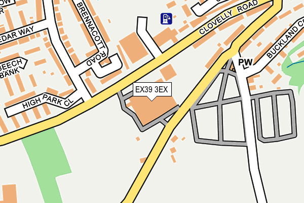 EX39 3EX map - OS OpenMap – Local (Ordnance Survey) EX39 3EX map - OS OpenMap – Local (Ordnance Survey)