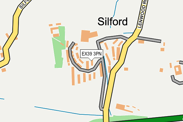 EX39 3PN map - OS OpenMap – Local (Ordnance Survey) EX39 3PN map - OS OpenMap – Local (Ordnance Survey)