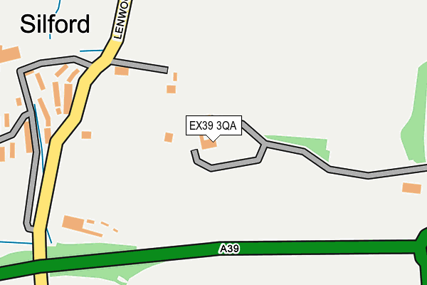 EX39 3QA map - OS OpenMap – Local (Ordnance Survey) EX39 3QA map - OS OpenMap – Local (Ordnance Survey)