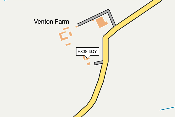 EX39 4QY map - OS OpenMap – Local (Ordnance Survey)