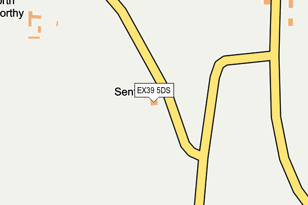 EX39 5DS map - OS OpenMap – Local (Ordnance Survey) EX39 5DS map - OS OpenMap – Local (Ordnance Survey)