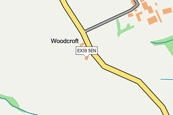 EX39 5EN map - OS OpenMap – Local (Ordnance Survey) EX39 5EN map - OS OpenMap – Local (Ordnance Survey)