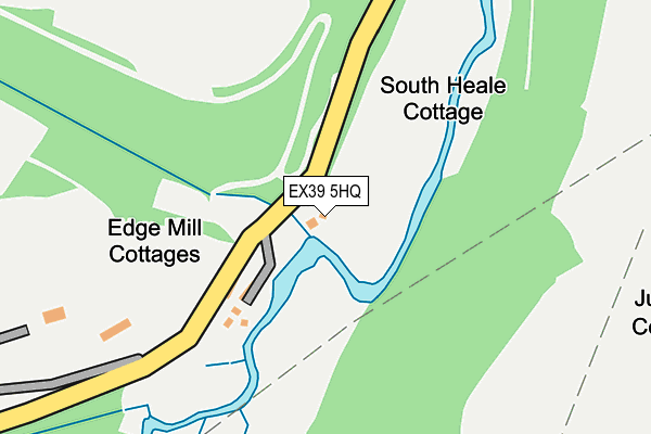 EX39 5HQ map - OS OpenMap – Local (Ordnance Survey) EX39 5HQ map - OS OpenMap – Local (Ordnance Survey)