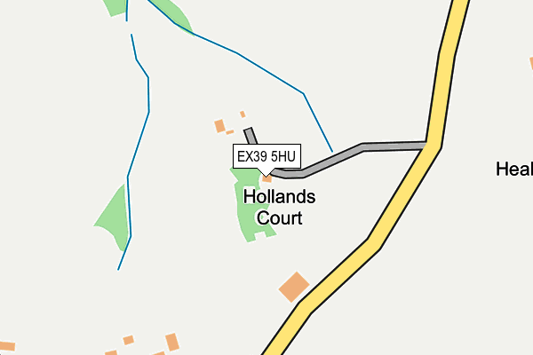 EX39 5HU map - OS OpenMap – Local (Ordnance Survey) EX39 5HU map - OS OpenMap – Local (Ordnance Survey)