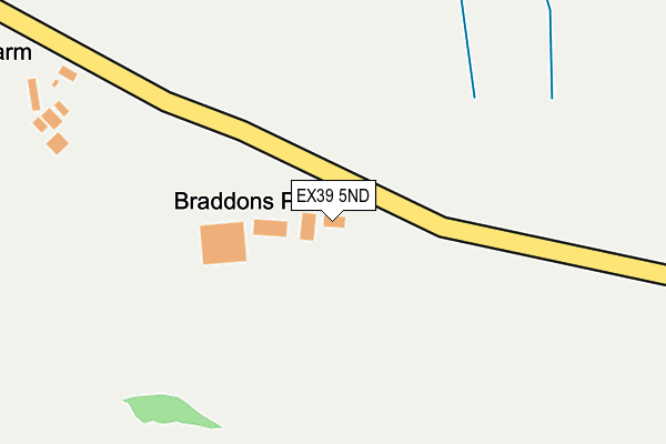 EX39 5ND map - OS OpenMap – Local (Ordnance Survey) EX39 5ND map - OS OpenMap – Local (Ordnance Survey)