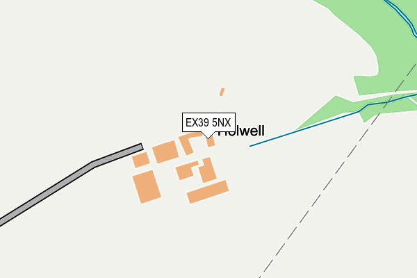 EX39 5NX map - OS OpenMap – Local (Ordnance Survey) EX39 5NX map - OS OpenMap – Local (Ordnance Survey)